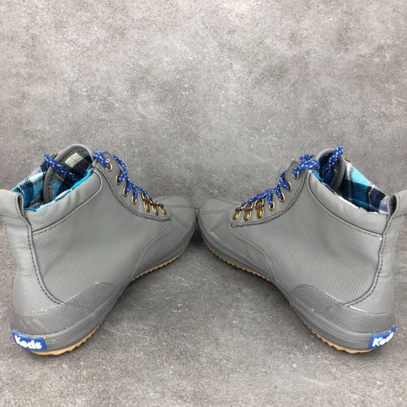 Keds Scout II Water Resistant Lace Up Ankle Boot, Grey, Women's 7 - Picture 5 of 8